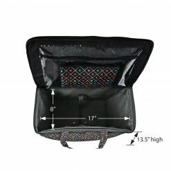 Dritz Sewing Baskets & Storage Sewing Machine 2-Wheel Tote