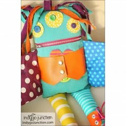 Indygo Junction Crafts & Toys Dress Myself Monster Doll Pattern
