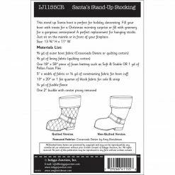 Indygo Junction Holiday Santa's Stand-Up Christmas Stocking Pattern 11 Indygo Junction Holiday Santa's Stand-Up Christmas Stocking Pattern