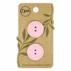 Dritz Recycled Cotton Round Button, 23mm, 2 Pc 72 Dritz Recycled Cotton Round Button, 23mm, 2 Pc