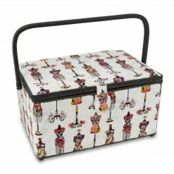 Dritz Rectangular Sewing Basket, XL Sewing Baskets & Storage