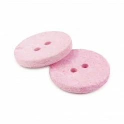 Dritz Buttons & Cover Buttons Recycled Cotton Round Button, 18mm, 3 Pc