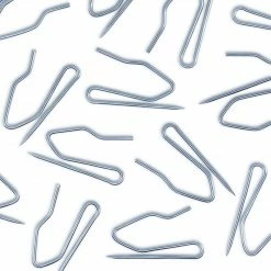 Dritz Lightweight Pin-On Hooks, Silver, 56 Pc