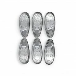 Dritz Scissors & Tools Getta Grip Sewing Clips, Silver, 6 Pc