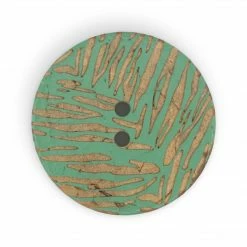 Dritz Sustainable Coconut Round Button, 30mm Buttons & Cover Buttons