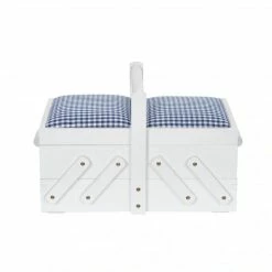 Prym Rectangular Wooden Sewing Basket, XL Sewing Baskets & Storage