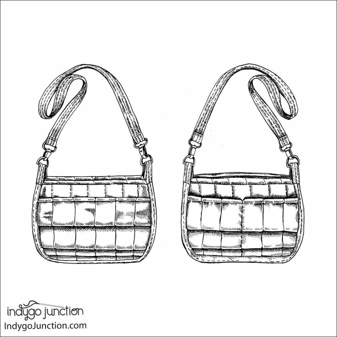 Indygo Junction Purses & Accessories Quilted Pocket Purse Pattern, PDF Download 4 Indygo Junction Purses & Accessories Quilted Pocket Purse Pattern, PDF Download