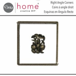 Dritz Textured Right Angle Corners, Small, 4 Pc