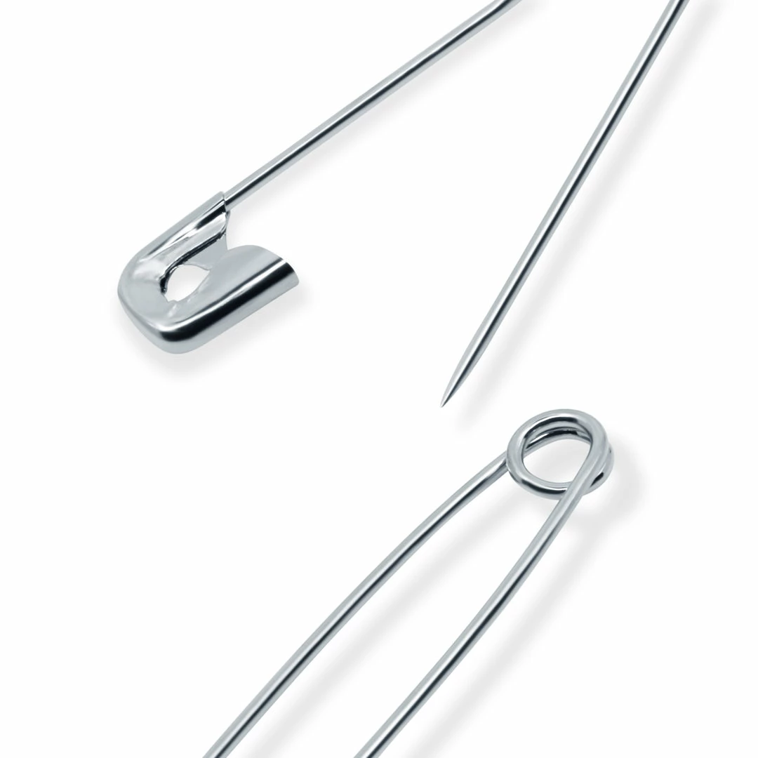 Dritz 1-1/2" Safety Pins, Nickel Pins & Accessories 9 Dritz 1-1/2" Safety Pins, Nickel Pins & Accessories