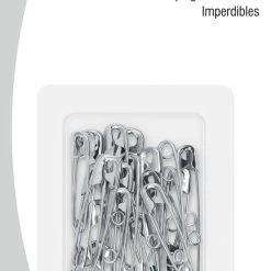 Dritz Pins & Accessories Safety Pins, Assorted Sizes, Nickel, 25 Pc