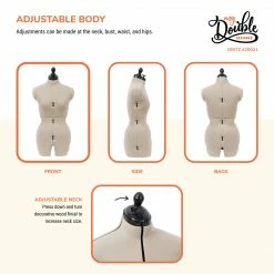 Dritz Dress Forms My Double Designer Adjustable Dress Form