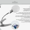 Dritz Flexible Tabletop LED Magnifier 1 Dritz Flexible Tabletop LED Magnifier