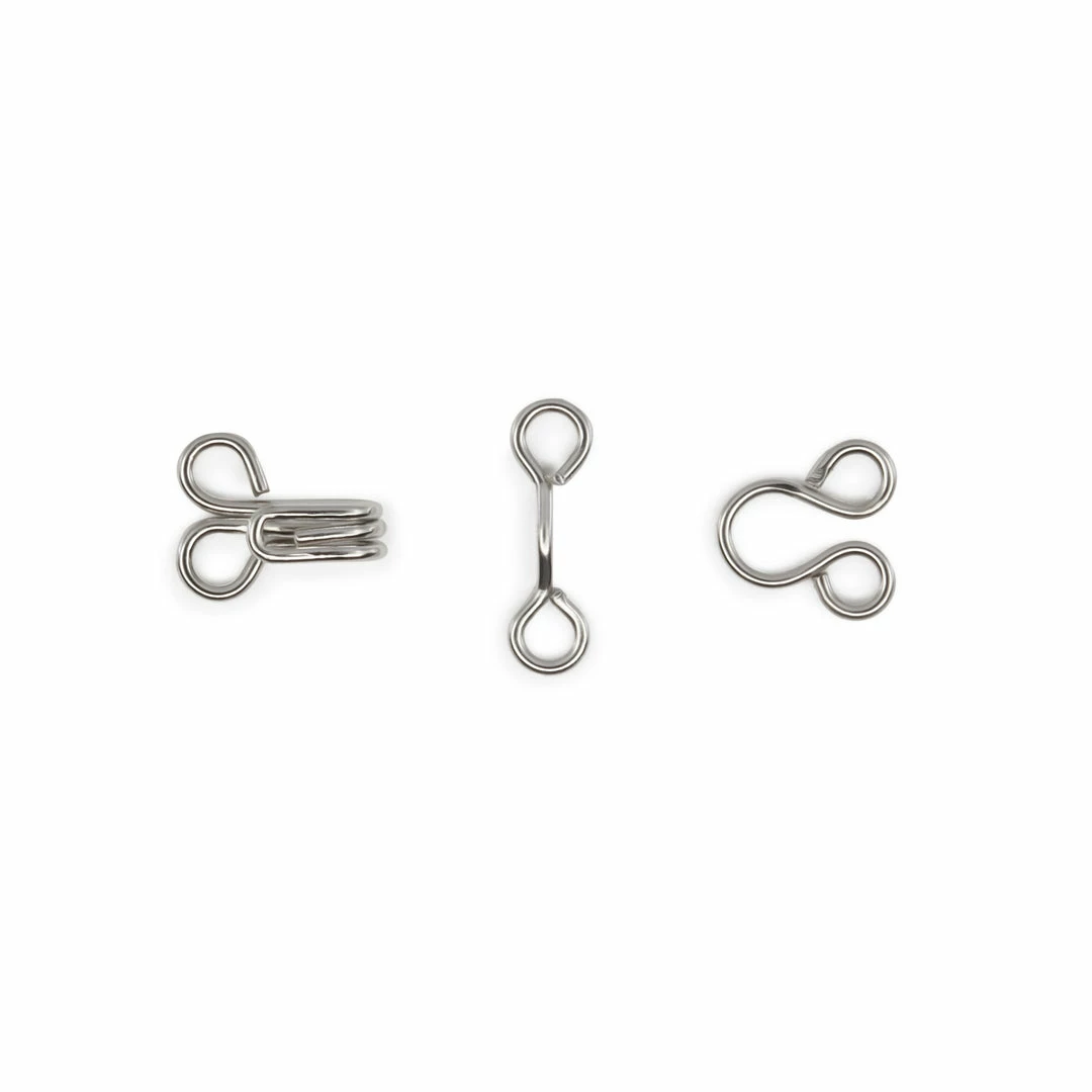Dritz Hooks & Eyes, 14 Pc, Nickel 15 Dritz Hooks & Eyes, 14 Pc, Nickel