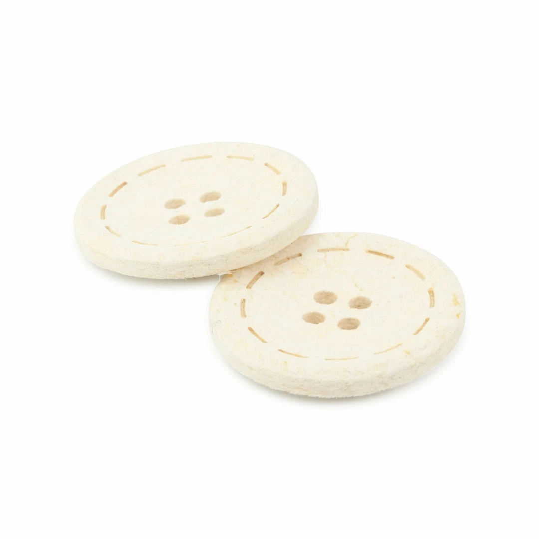 Dritz Recycled Cotton Round Stitch Button, 25mm, 2 Pc Buttons & Cover Buttons 15 Dritz Recycled Cotton Round Stitch Button, 25mm, 2 Pc Buttons & Cover Buttons