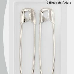 Dritz Pins & Accessories 3" Blanket Pins, Nickel, 2 Pc