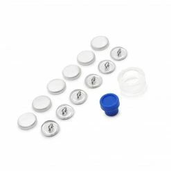 Dritz Cover Button Kit, Nickel 35 Dritz Cover Button Kit, Nickel