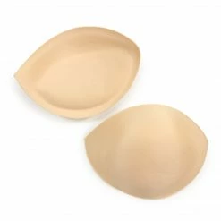 Dritz Bra Cups & Enhancers Molded Gel-Filled Bra Cups, Beige