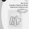 Dritz Hooks & Eyes Bow Tie Set, 1 Set, Nickel