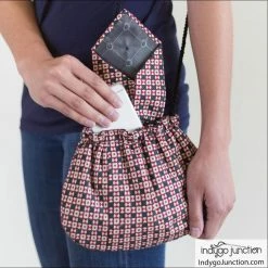 Indygo Junction Purses & Accessories Recycled Tie-to-Go Purse Pattern