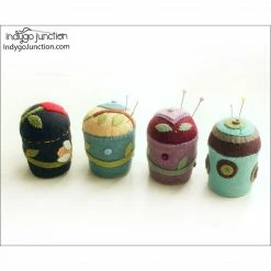 Indygo Junction Folk Art Pincushions Pattern, PDF Download Home & Storage