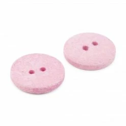 Dritz Buttons & Cover Buttons Recycled Cotton Round Button, 18mm, 3 Pc