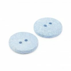 Dritz Buttons & Cover Buttons Recycled Cotton Round Button, 18mm, 3 Pc