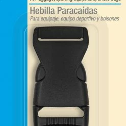 Dritz 1" Parachute Buckle, Black Buckles