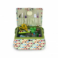 Dritz Curved Sewing Basket, Large Sewing Baskets & Storage
