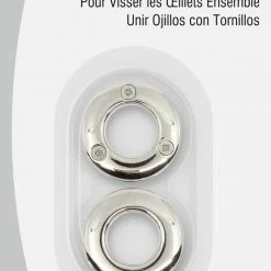 Dritz Screw Together Grommets, 2 Pc, Nickel