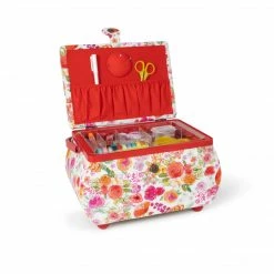 Dritz Curved Sewing Basket, Large Sewing Baskets & Storage