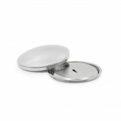 Dritz Half Ball Cover Buttons, Nickel Buttons & Cover Buttons