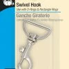 Dritz Rings & Swivel Hooks Swivel Hook, Nickel