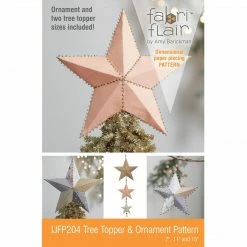 Indygo Junction Crafts & Toys Tree Topper & Ornament Fabriflair Pattern