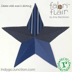 Indygo Junction Crafts & Toys Wall Art Star Fabriflair Pattern
