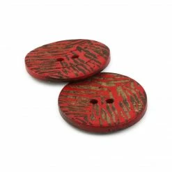 Dritz Sustainable Coconut Round Button, 23mm, 2 Pc Buttons & Cover Buttons