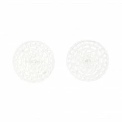 LoRan 36mm Creative Buttons, 6 Pc Embroidery