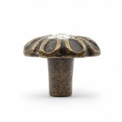 Dritz Outlet Cast Iron Rhinestone Flower Knob, Bronze 7 Dritz Outlet Cast Iron Rhinestone Flower Knob, Bronze