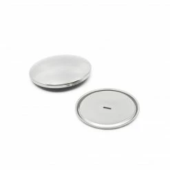 Dritz Half Ball Cover Buttons, Nickel Buttons & Cover Buttons