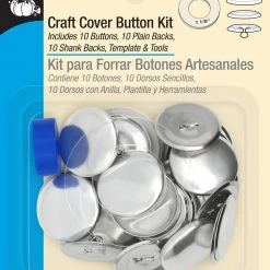 Dritz Craft Cover Button Kit Buttons & Cover Buttons