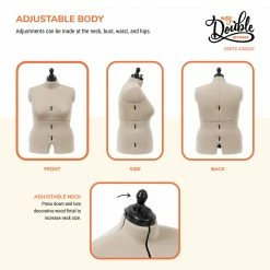 Dritz Dress Forms My Double Designer Adjustable Dress Form