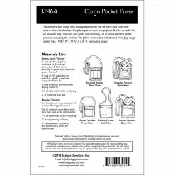 Indygo Junction Recycled Cargo Pocket Purse Pattern Purses & Accessories