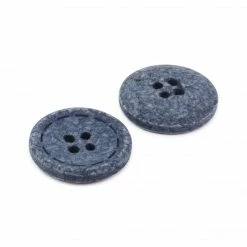 Dritz Recycled Cotton Round Stitch Button, 20mm, 3 Pc Buttons & Cover Buttons 55 Dritz Recycled Cotton Round Stitch Button, 20mm, 3 Pc Buttons & Cover Buttons