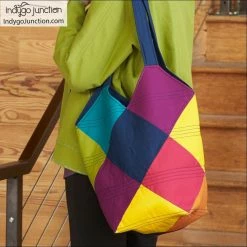 Indygo Junction Purses & Accessories Tote-All Patchwork Tote Pattern