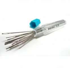 Dritz Needle Storage Tubes, Assorted, 3 Pc