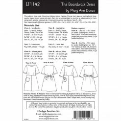Indygo Junction The Boardwalk Dress Pattern Apparel