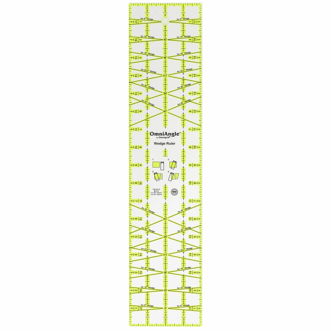 Omnigrid Wedge Ruler 5 Omnigrid Wedge Ruler