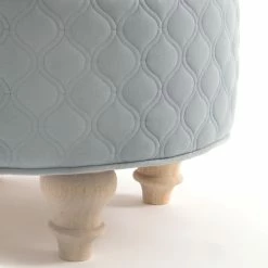 Dritz Furniture Legs & Feet Curved Country Bun Feet, Natural, 2 Pc