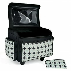 Dritz Sewing Machine 4-Wheel Tote