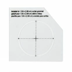 Dritz 1-9/16" Square Curtain Grommets, Matte Black, 8 Sets Curtain Grommets & Rings 13 Dritz 1-9/16