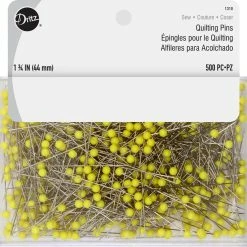 Dritz 1-3/4" Quilting Pins, Yellow